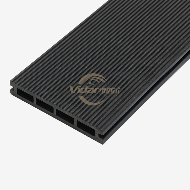 Tablero de WPC para terrazas de WPC con orificio cuadrado para exteriores de 145x21 mm