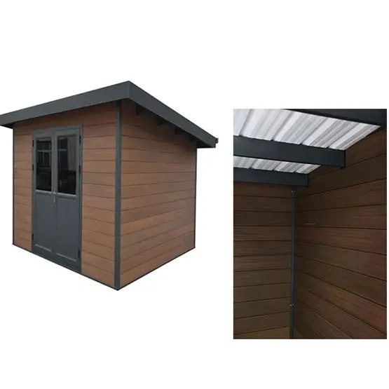 ¿Qué se puede almacenar en una caseta de jardín de WPC?