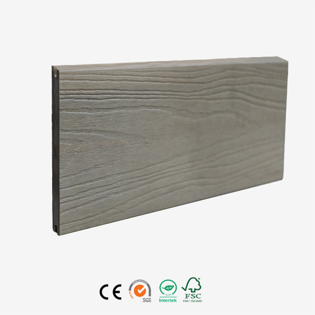 Wood Grain Co-extrusion Solid WPC Decking WPC Water-proof Flooring Timber Wood Flooring Outdoor Patio