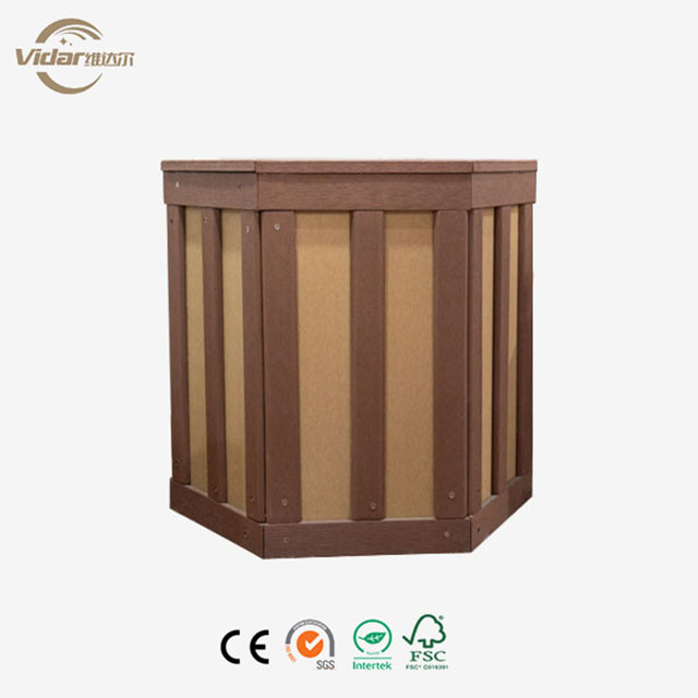 ¿Por qué utilizar macetas de WPC para la decoración de jardines al aire libre?